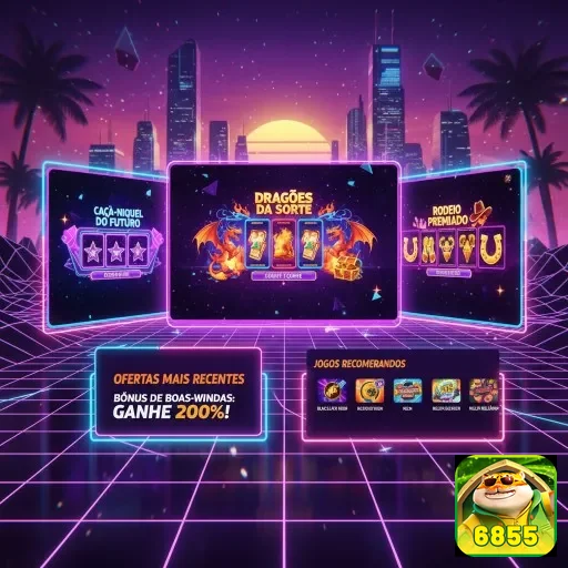 Ilustração de Descubra os Jogos VIP na 6855 com Suporte Instantâneo