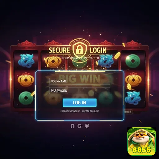 Ilustração de Acesse rapidamente o cassino online 6855 com segurança