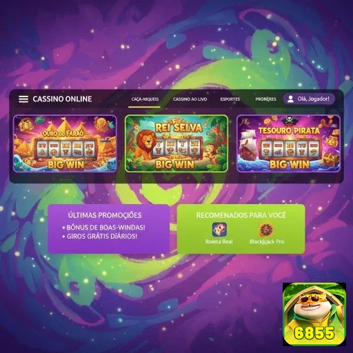 Ilustração de Aproveite as Ofertas VIP do 6855 com Saques Rápidos